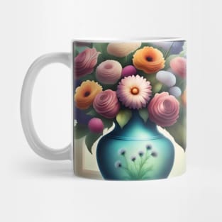 Flower vase Mug